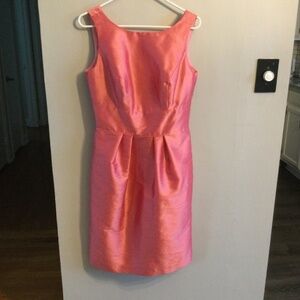 Alfred Sung Papaya Sleeveless Cocktail Dress, NWT
